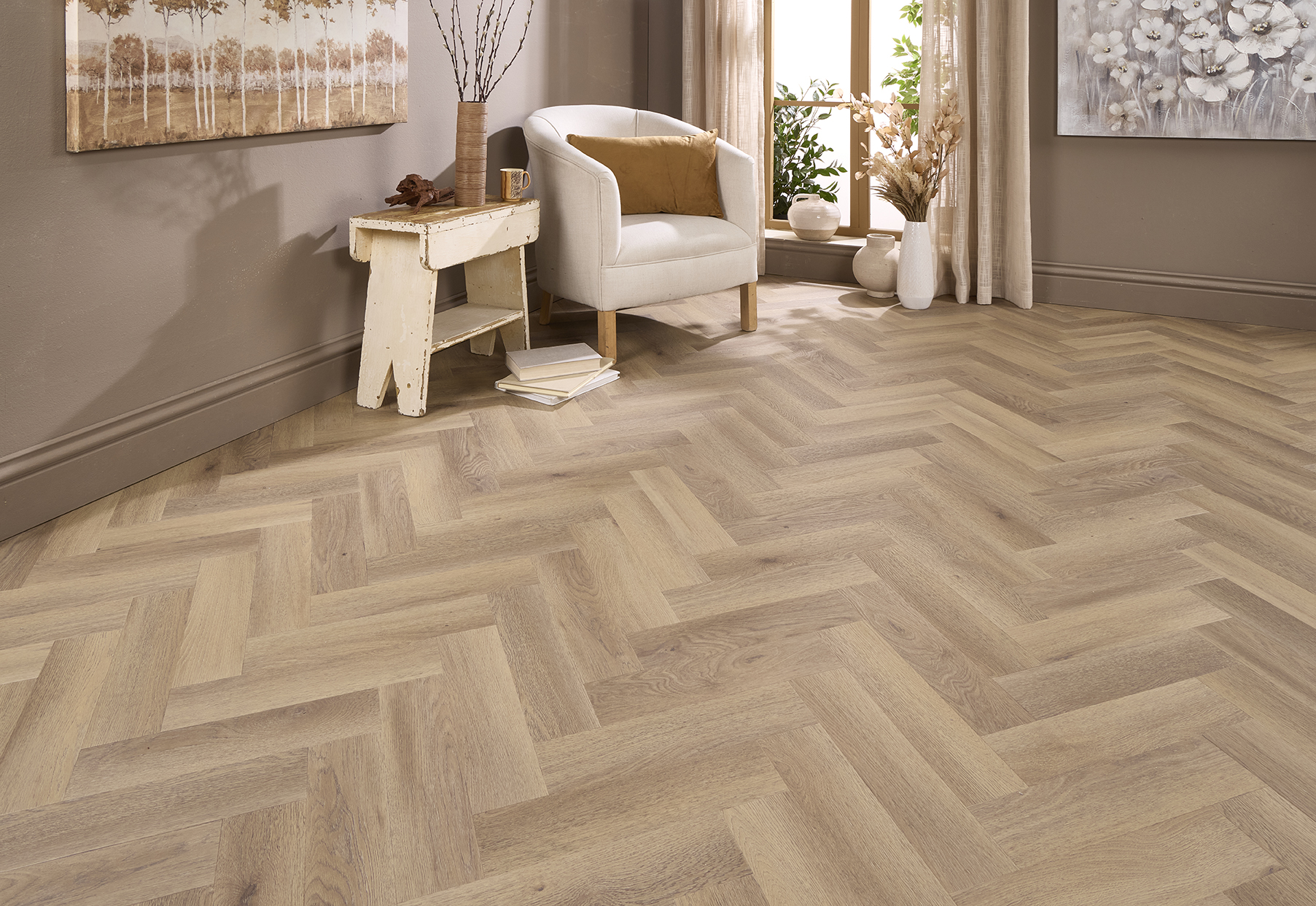 Ettona LVT Herringbone Vicenza